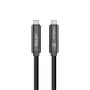 Unitek USB-C aktiivinen optinen kaapeli 10Gbps PD60W 8K@30Hz 12m musta