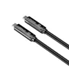 Unitek USB-C aktiivinen optinen kaapeli 10Gbps PD60W 8K@30Hz 12m musta