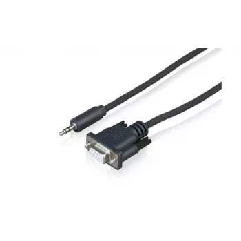 Sony CAB-RSJA1 RS-232C-sarjaohjauskaapeli - DB9-pistoke 3,5 mm plugiin, 2,5 m, musta