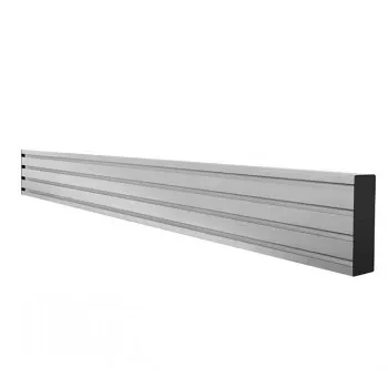 B-TECH AV SYSTEM X - vaakasuuntainen asennuskisko - 1m - musta