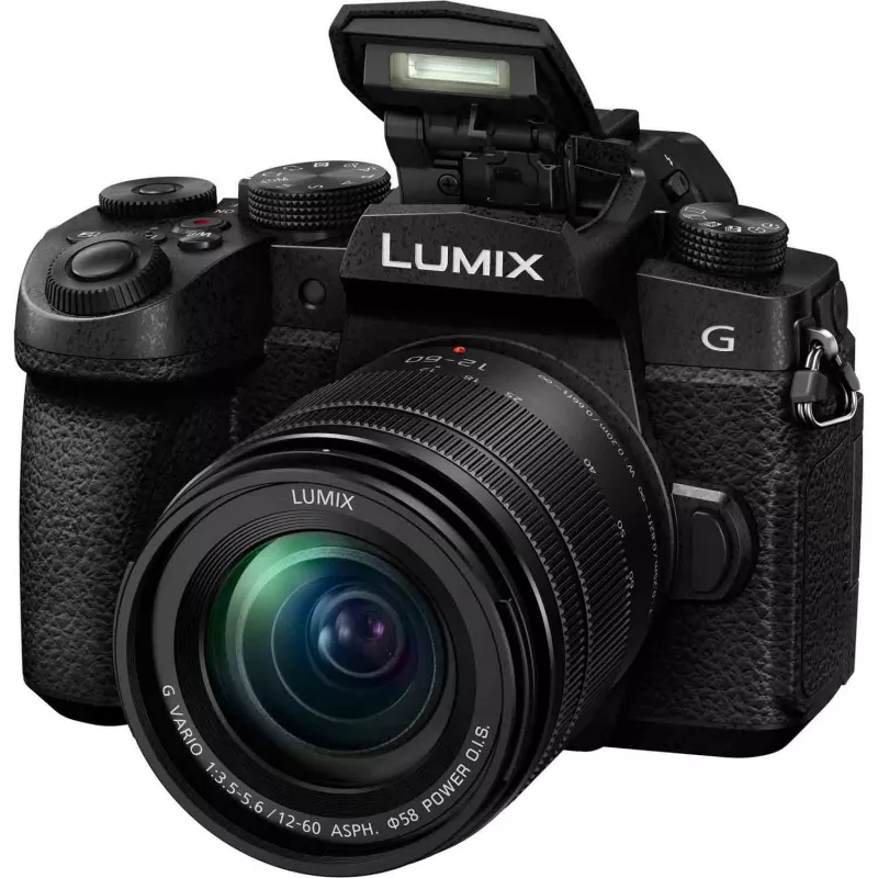 Panasonic LUMIX DC-G90MEG-K 20,3MP Micro Four Thirds -järjestelmäkamera 12-60mm objektiivilla - musta