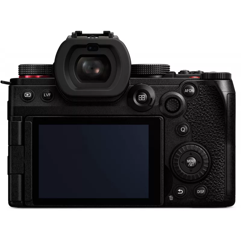Panasonic Lumix DC-S5 Mark II järjestelmäkamera Lumix S 50mm f/1.8 objektiivilla - musta