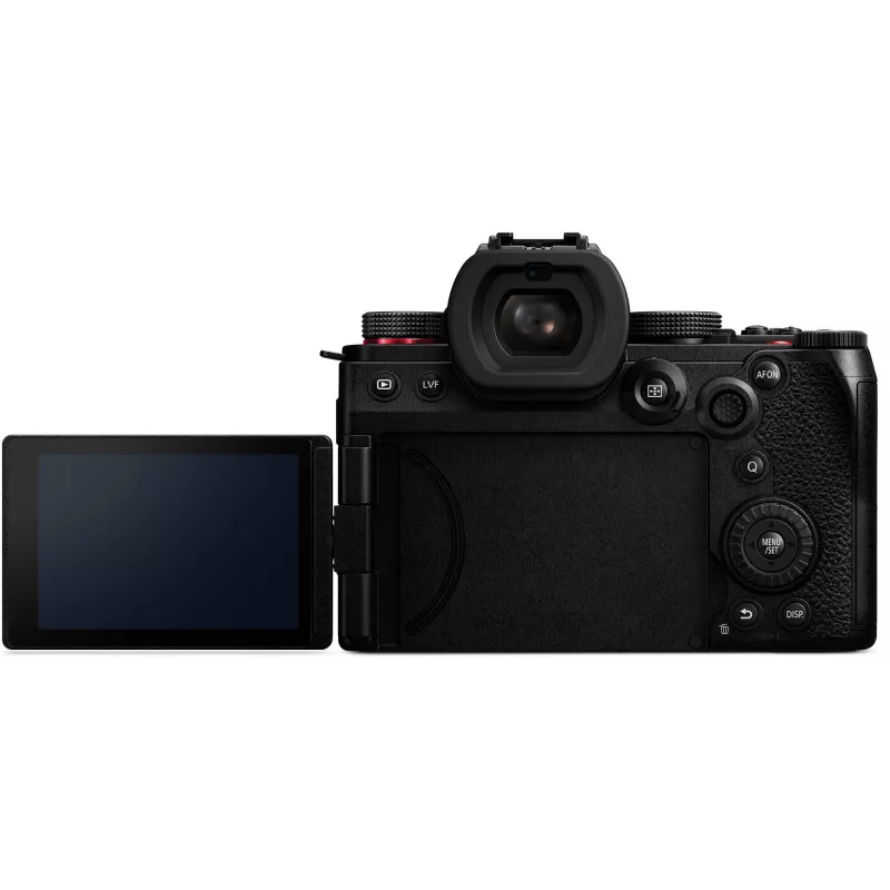 Panasonic Lumix DC-S5 Mark II järjestelmäkamera Lumix S 50mm f/1.8 objektiivilla - musta