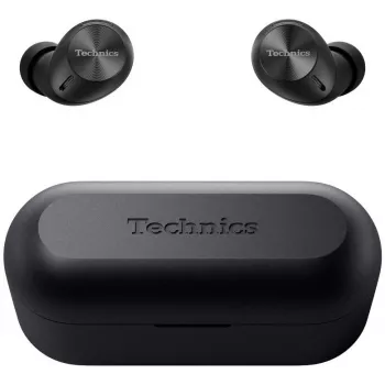 Technics EAH-AZ40M2EK True Wireless In-Ear-kuulokkeet aktiivisella melunvaimennuksella, LDAC, JustMyVoice™, Multipoint, IPX4, musta