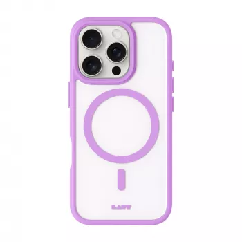 LAUT Huex Protect kotelo iPhone 16 Pro Max -puhelimeen, pinkki