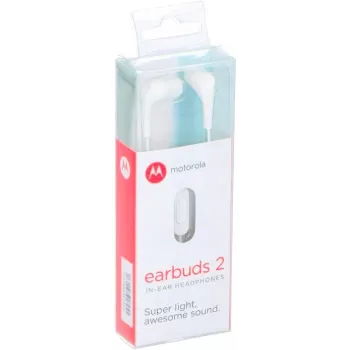 Motorola Earbuds 2 nappikuulokkeet, valkoinen (501278680094)
