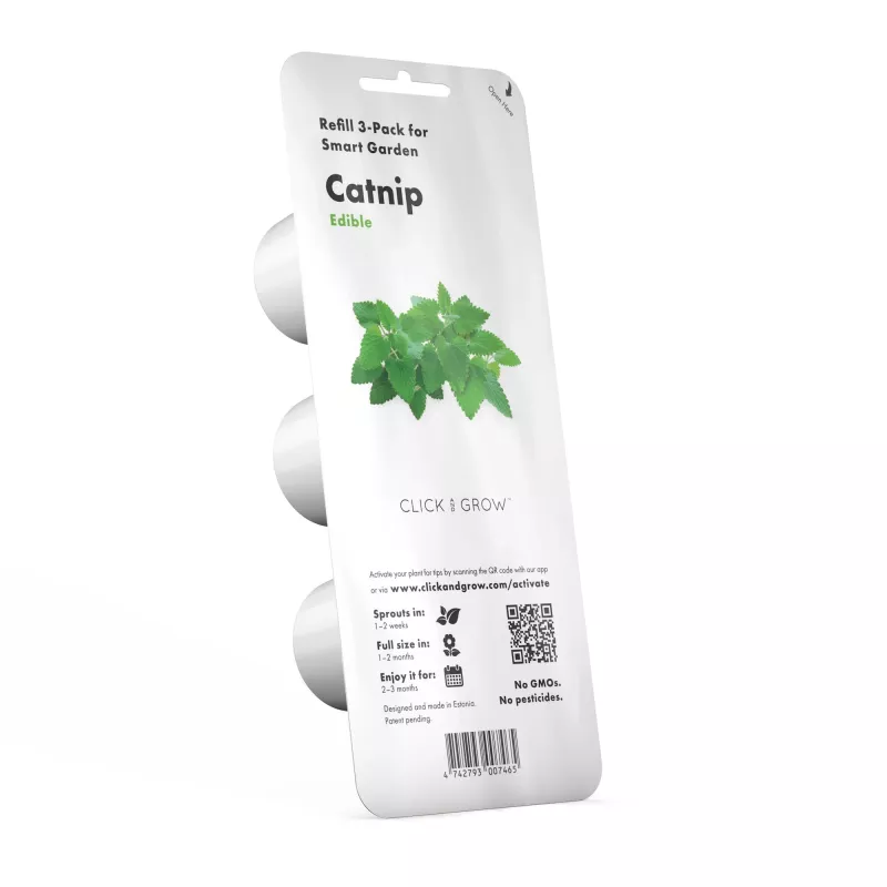 Click & Grow Smart Garden täyttöpakkaus: kissanminttu, 3 kasvikapselia (SGR29X3)