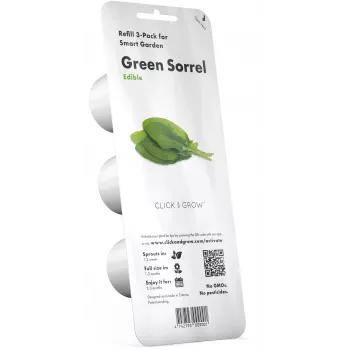 Click & Grow suolaheinä-kasvikapselit Smart Garden -puutarhaan, 3 kpl:n pakkaus (SGR55X3)