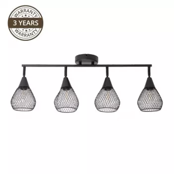 Bistro MB51166-4 Spot Lamp, 4x40W E14