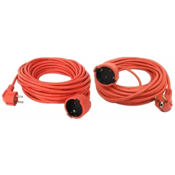 EXTEN SY-CZ-01 30M H05VV-F 3G1.5 jatkojohto, 30 m, 3-johdin 1,5 mm², Schuko-pistoke yksittäiseen pistorasiaan, musta