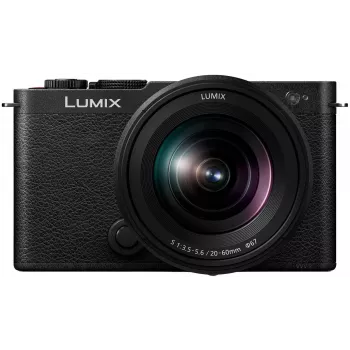 Panasonic Lumix DC-S9 + Lumix S 20-60mm f/3.5-5.6 sarja, syvänmusta (DC-S9KE-K)