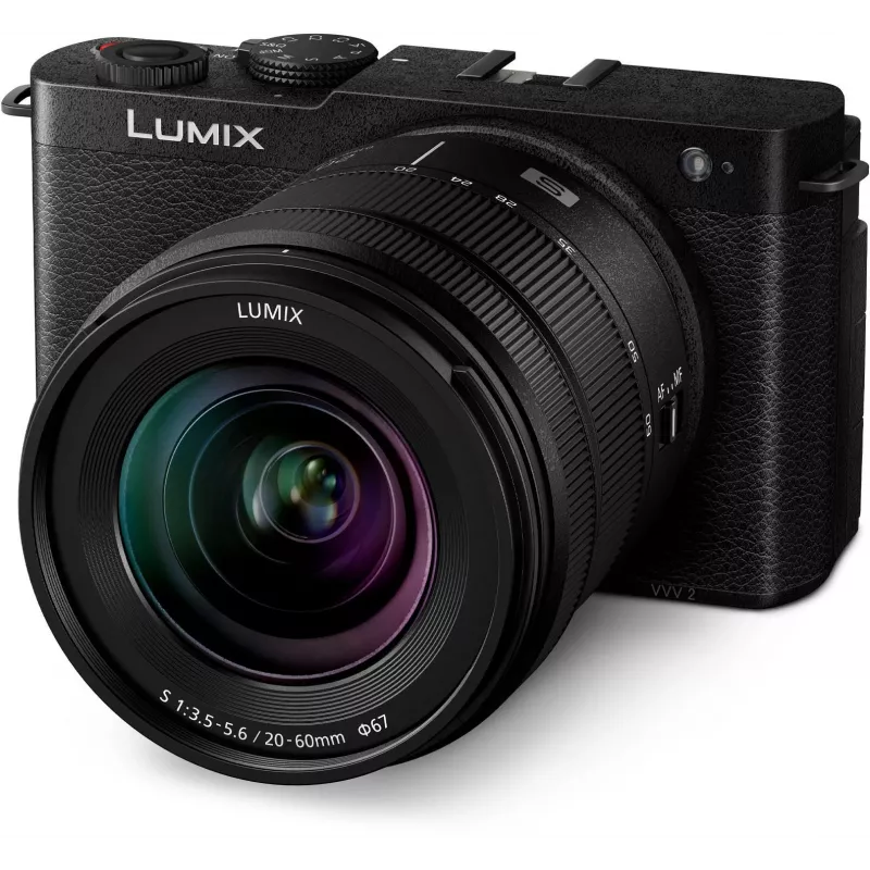 Panasonic Lumix DC-S9 + Lumix S 20-60mm f/3.5-5.6 sarja, syvänmusta (DC-S9KE-K)