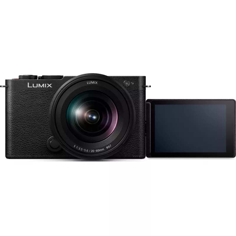 Panasonic Lumix DC-S9 + Lumix S 20-60mm f/3.5-5.6 sarja, syvänmusta (DC-S9KE-K)
