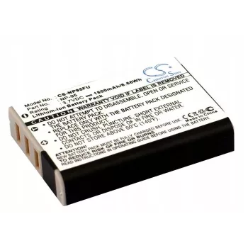 Cameron Sino Replacement Battery for Fujifilm NP-95 / Ricoh DB-90, 3.7V 1900mAh Li-ion, Black