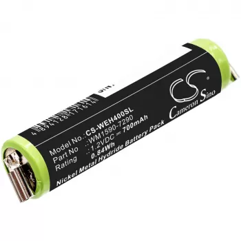 Cameron Sino Ni-MH -vara-akku Wella Bella Super Chromini, Contura, Moser Chromini, Wahl Super Taper ja muihin (1,2V, 1500mAh, WM1590-7290)