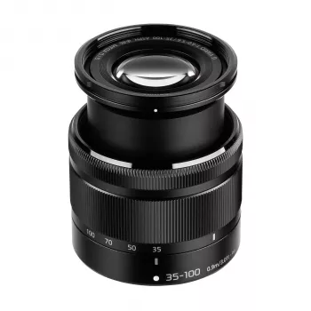 Panasonic Lumix G X Vario 35-100mm f/4.0-5.6 ASPH MEGA O.I.S. -objektiivi Micro Four Thirds -kameroihin - musta
