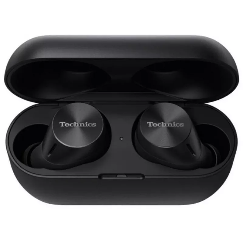 Technics EAH-AZ60M2EK True Wireless -nappikuulokkeet Dual Hybrid -kohinanvaimennuksella, LDAC, 8 mm:n elementeillä, multipoint, musta