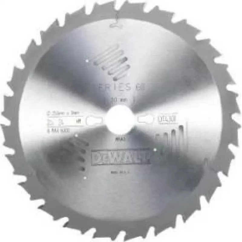 DEWALT DT4321-QZ 165mm 24T pyörösahanterä, HM, ATB, 20mm reikä, Extreme Runtime