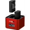 Hähnel ProCube 3 Twin laturi Canon (1000 577.0)