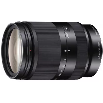 Sony E 18-200mm f/3.5-6.3 OSS LE objektiivi