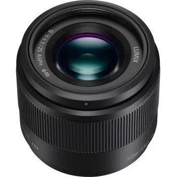 Panasonic H-H025ME-K Lumix G 25mm f/1.7 ASPH objektiivi - musta