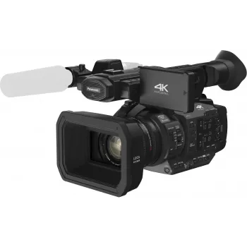 Panasonic HC-X1E 4K Ultra HD ammattivideokamera 20x Leica Dicomar objektiivilla, 1.0 tuuman MOS-kenno, 5-akselinen HYBRID O.I.S., kahdella XLR-tulolla ja kahdella SD-korttipaikalla