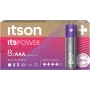 ITSON LR03IPO/8CB alkaliparistot AAA, 8 kpl:n pakkaus, 1,5V, pitkä kestävyys