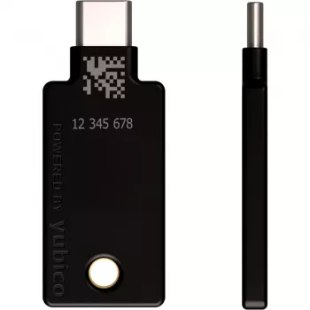 YubiKey 5C NFC suojausavain (musta/kulta, 2 kpl:n pakkaus)
