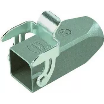 HARTING Han M20 liitäntäkotelo, M20-kierre, alumiinivalu, IP65/IP67, pölynharmaa