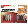 Panasonic Pro Power LR6 paristot, 6+2 kpl (LR6PPG/8B (6+2))
