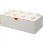 LEGO Brick 8 työpöytälaatikko valkoinen säilytyslaatikko 8 nupilla