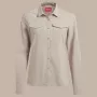 Craghoppers NosiLife Pro LS Shirt III naisten matkapaita - Soft Mushroom, XS