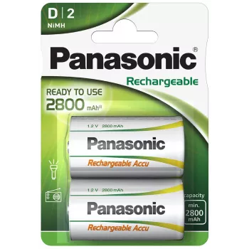 Panasonic ladattava NiMH-akku 2800mAh P20P/2B (HHR-1SRE/2B)