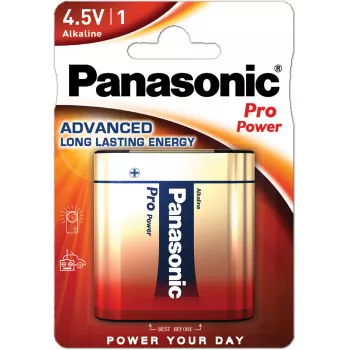 Panasonic Power Pack Gold 3LR12 4,5V alkalinen litteäparisto - 1 pakkaus (blisteri)