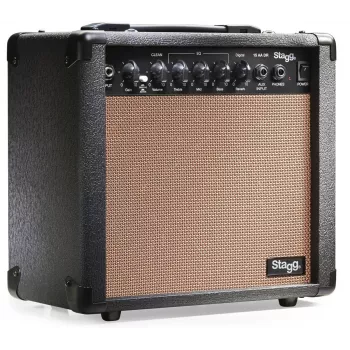 Stagg S15AADR 15W akustinen combo-vahvistin digitaalisella kaiulla