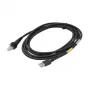 Honeywell CBL-500-300-S00-07 USB-virtakaapeli, 3m, musta, Type-A-Type-B, 5V
