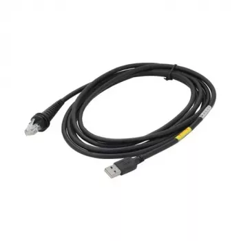 Honeywell CBL-500-300-S00-07 USB-virtakaapeli, 3m, musta, Type-A-Type-B, 5V