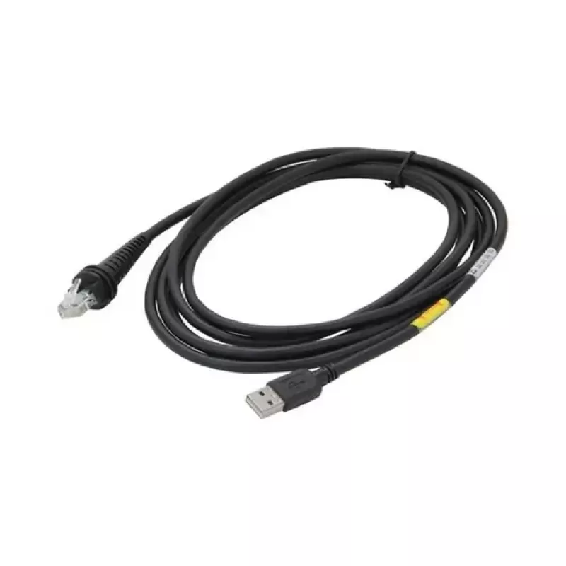 Honeywell CBL-500-300-S00-07 USB-virtakaapeli, 3m, musta, Type-A-Type-B, 5V
