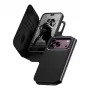 CARE by PanzerGlass Tango Flip Case Apple iPhone 17 Pro Max - MagSafe-yhteensopiva - vegaaninen nahka - musta