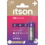 ITSON LR6IPO/4CP alkaliparistot AA, 4 kpl:n pakkaus, 1,5V, pitkä varastointikestävyys