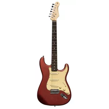 Stagg SES-30 CAR sähkökitara - Candy Apple Red