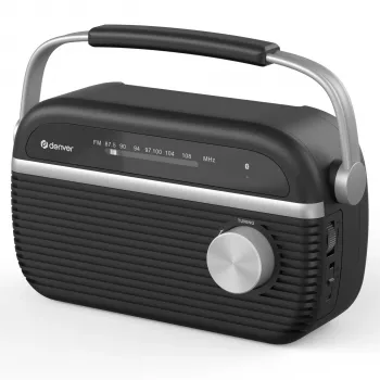 DENVER TRB-67B DAB+ & FM radiokello - musta