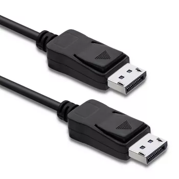 Qoltec DisplayPort v1.1 uros-uros 4K-kaapeli 5 m musta