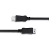 Qoltec DisplayPort v1.1 uros-uros 4K-kaapeli 5 m musta