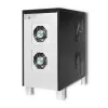 Qoltec 53948 3-vaiheinen online-kaksoismuunnos-UPS 10kVA 8kW LCD-näytöllä