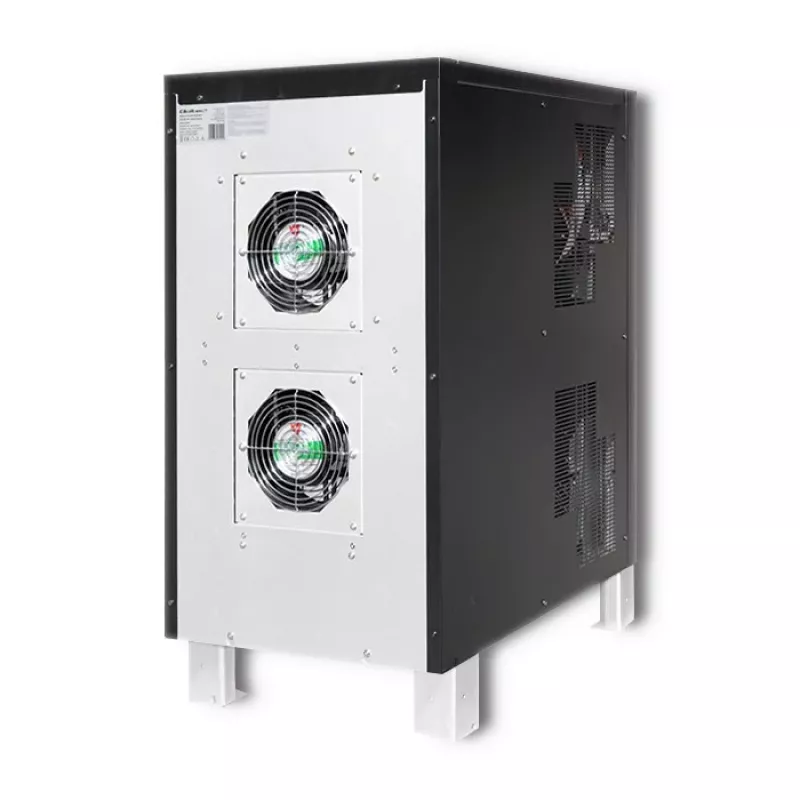 Qoltec 53948 3-vaiheinen online-kaksoismuunnos-UPS 10kVA 8kW LCD-näytöllä