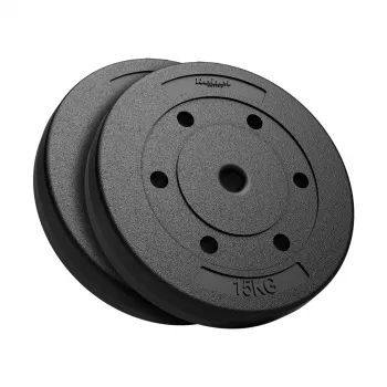 REBEL ACTIVE bitumipainosarja 2x15 kg, 31 mm reikä