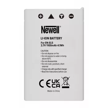 Newell vara-akku Nikon EN-EL5 (Li-Ion, 3,7V, 1100mAh)