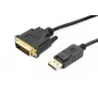 Accura DisplayPort-DVI-D-sovitinkaapeli 1,8 m musta