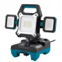 Dedra DED6907H hybridi-LED-työvalaisin 25W/45W 2500lm/4000lm 18V/230V IP54